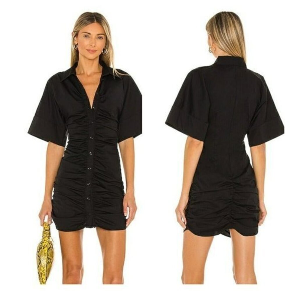 L'Academie Melissa Mini Dress - Black